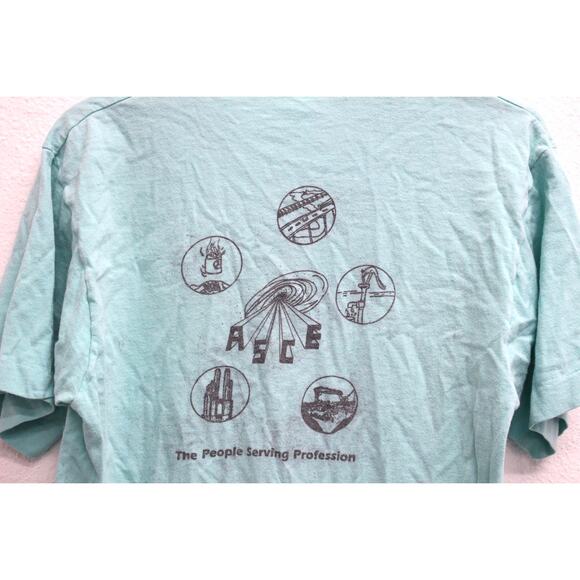 Vintage University of California Davis Civil Engineering T Shirt Medium - Picture 2 of 7